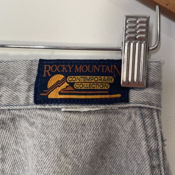 Vintage 80s High Waist Jeans Sz 26/27 waist - Picture 7 of 15